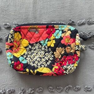 Vera Bradley Floral Quilted Women's Small Makeup Bag